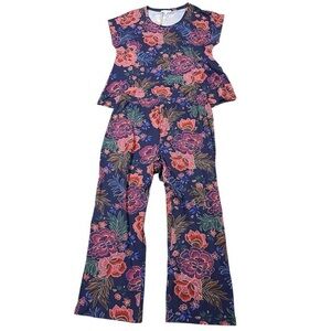 Johnny Was The Bobbie Crop Pajama Set - Etta’s Garden Sz M NWT